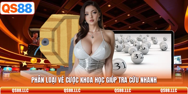 Phân loại vé cược khoa học giúp tra cứu nhanh